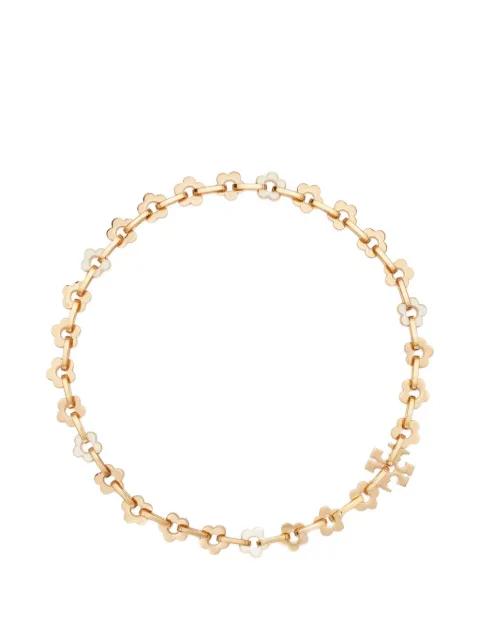 Forget Me Not interlocking necklace by TORY BURCH