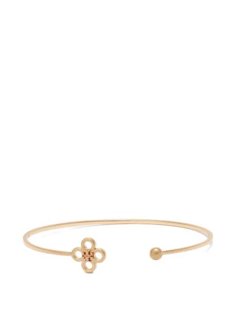 Forget Me Not open cuff bracelet by TORY BURCH