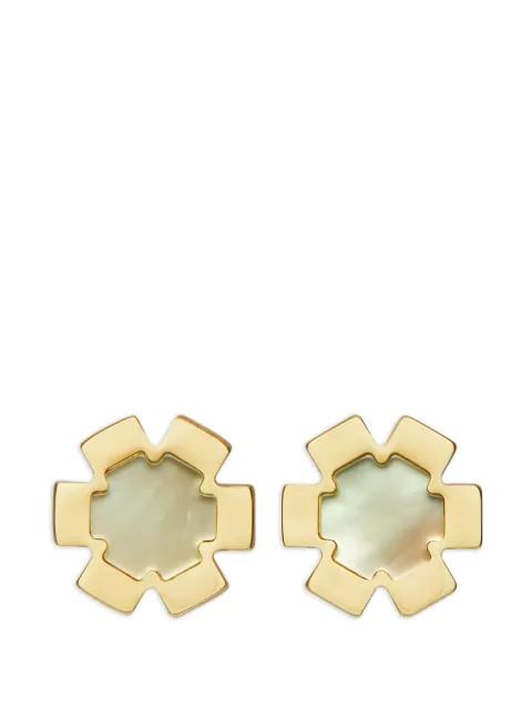 Forget Me Not stud earrings by TORY BURCH