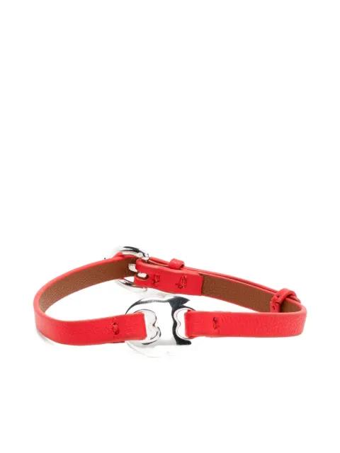 Gemini leather bracelet by TORY BURCH