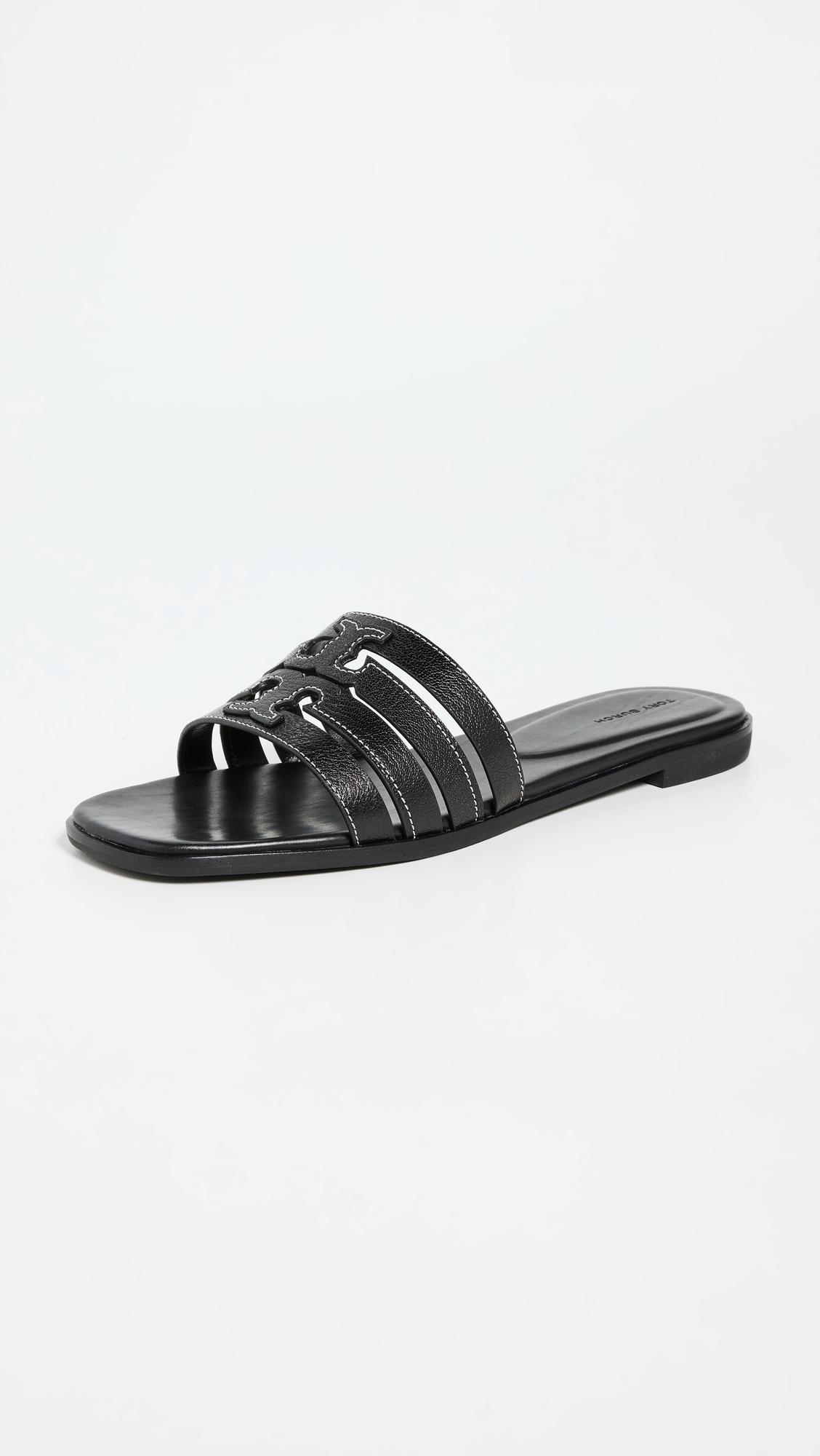 Ines Cage Slides by TORY BURCH