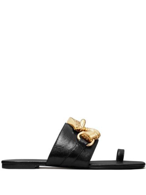 Jessa toe-ring sandals by TORY BURCH