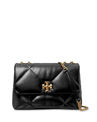 Kira Diamond Quilted Leather Convertible Shoulder Bag by TORY BURCH