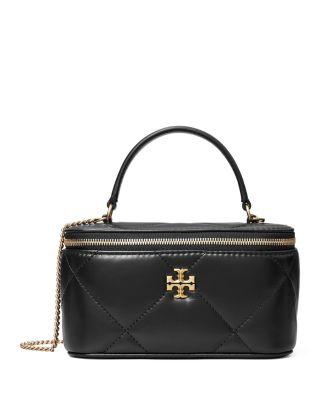 Kira Diamond Quilted Leather Vanity Bag by TORY BURCH