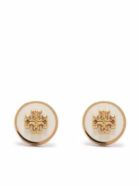 Kira circle-stud earrings by TORY BURCH