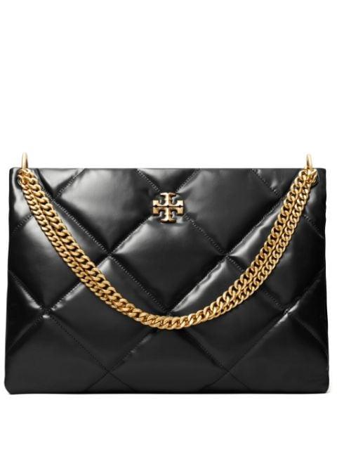 Kira diamond-quilted shoulder bag by TORY BURCH