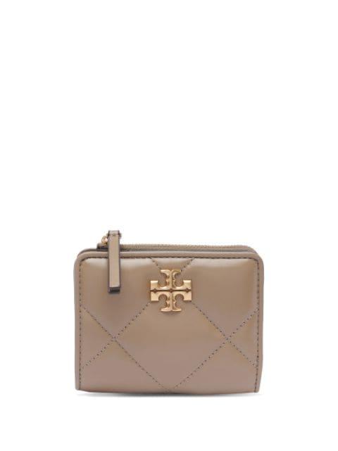 Kira leather bi-fold wallet by TORY BURCH