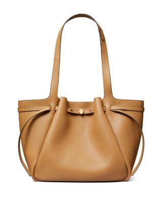 Large Romy Leather Tote Bag by TORY BURCH