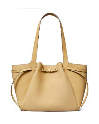 Large Romy Leather Tote Bag by TORY BURCH