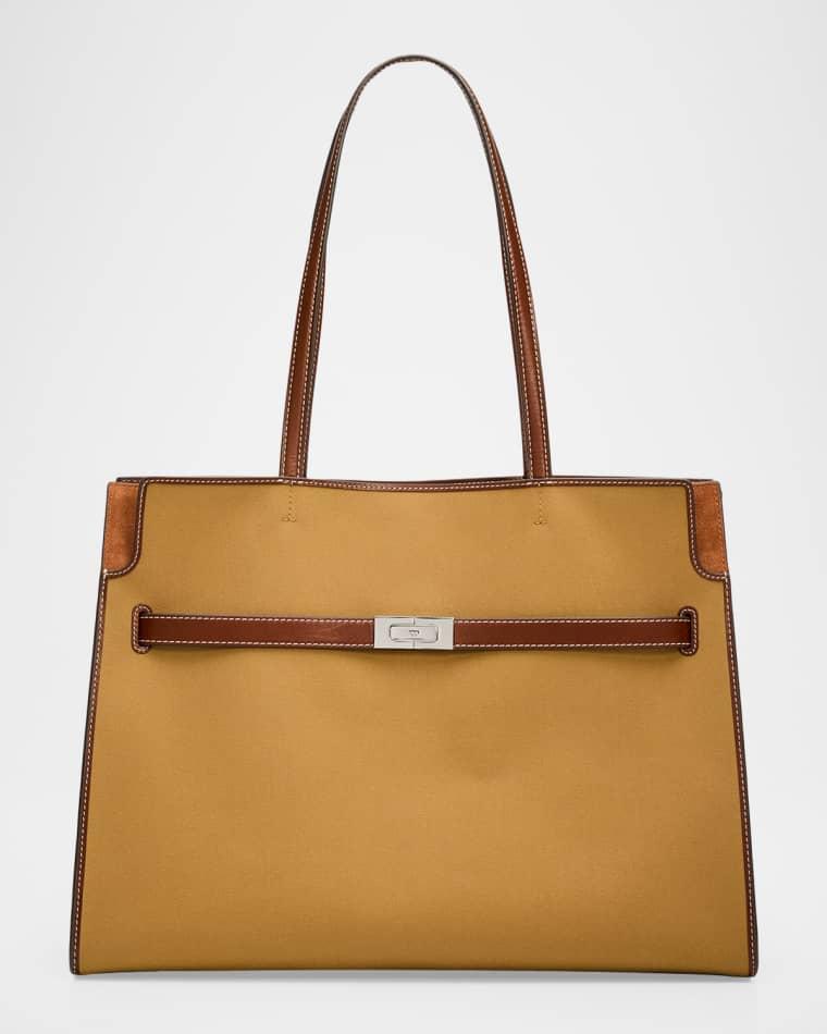 Lee Radziwill Canvas Tote Bag by TORY BURCH