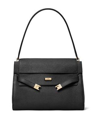 Lee Radziwill Pebble Leather Large Shoulder Bag by TORY BURCH