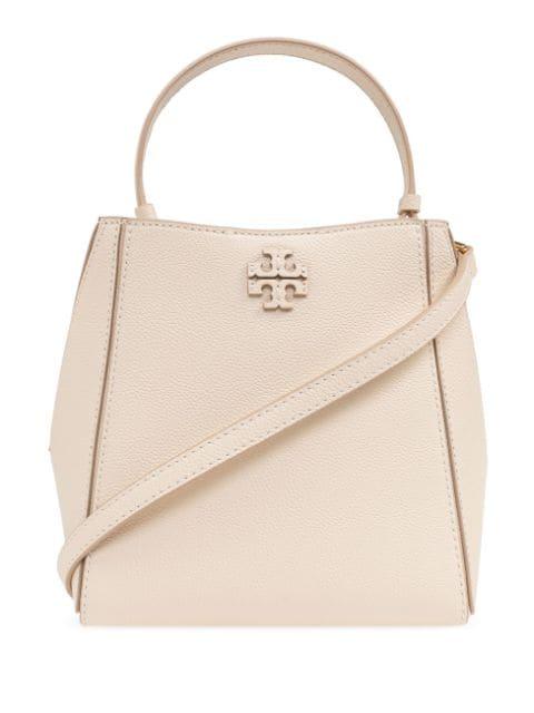 McGraw leather bucket bag by TORY BURCH