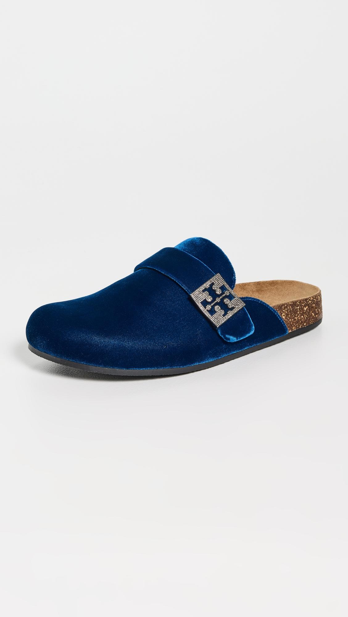 Mellow Pave Velvet Mules by TORY BURCH