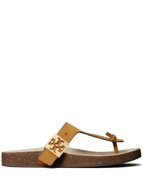 Mellow Thong leather sandals by TORY BURCH