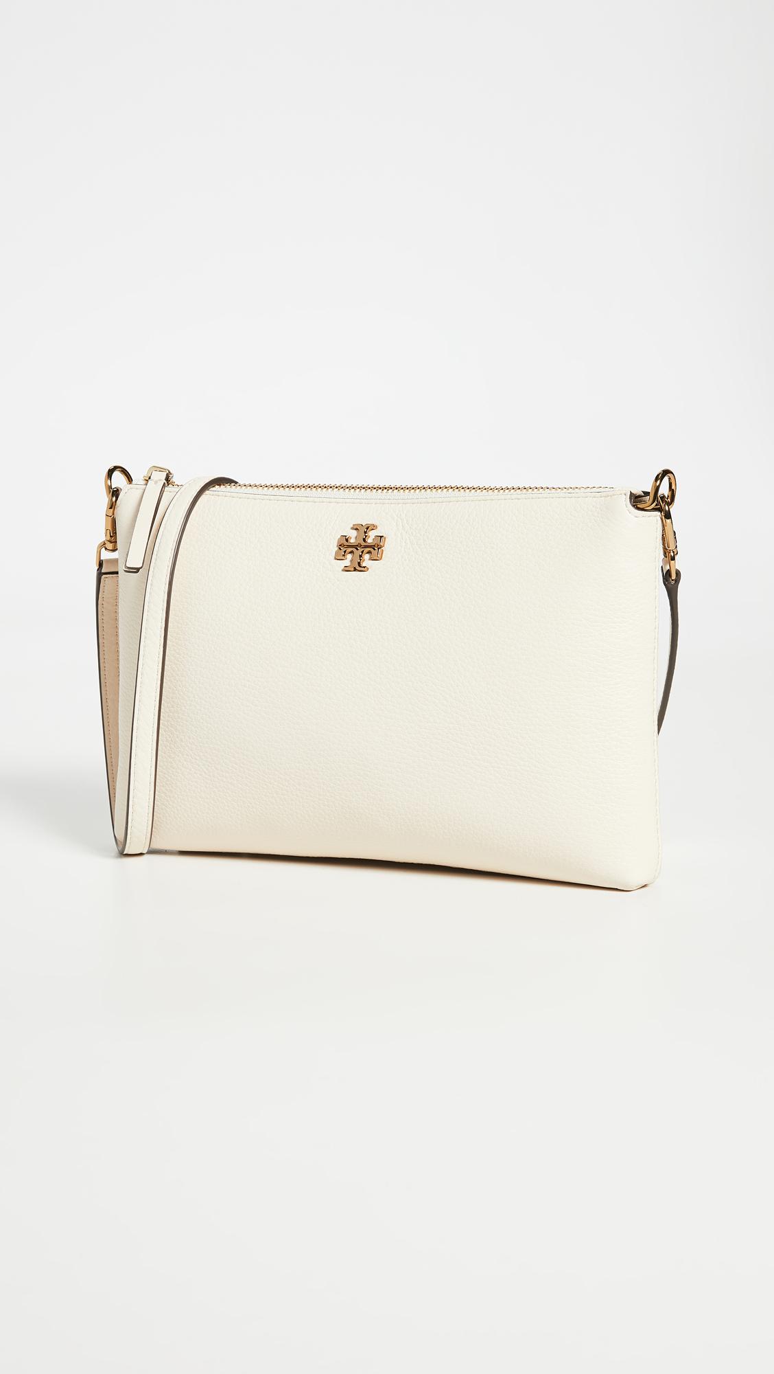 Mercer Pebbled Wallet Crossbody by TORY BURCH