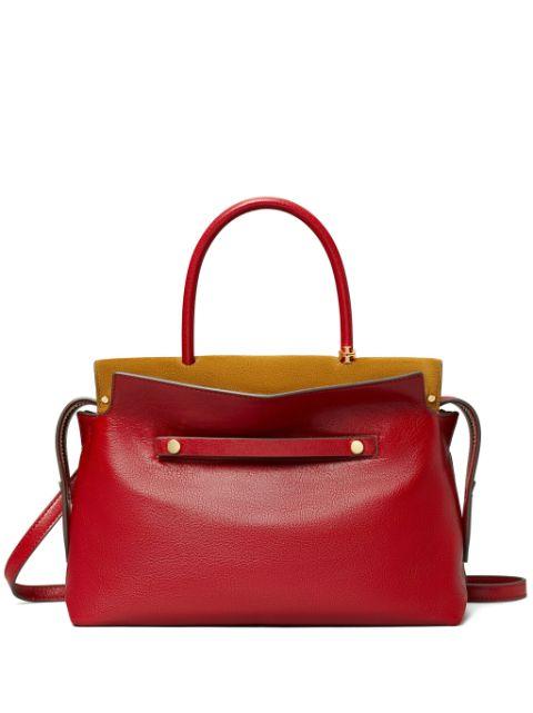 Mercer Textured tote bag by TORY BURCH