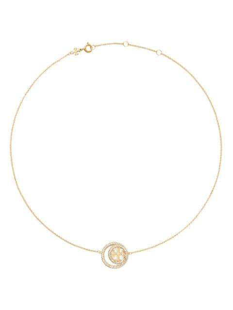 Miller Double Ring pendant necklace by TORY BURCH