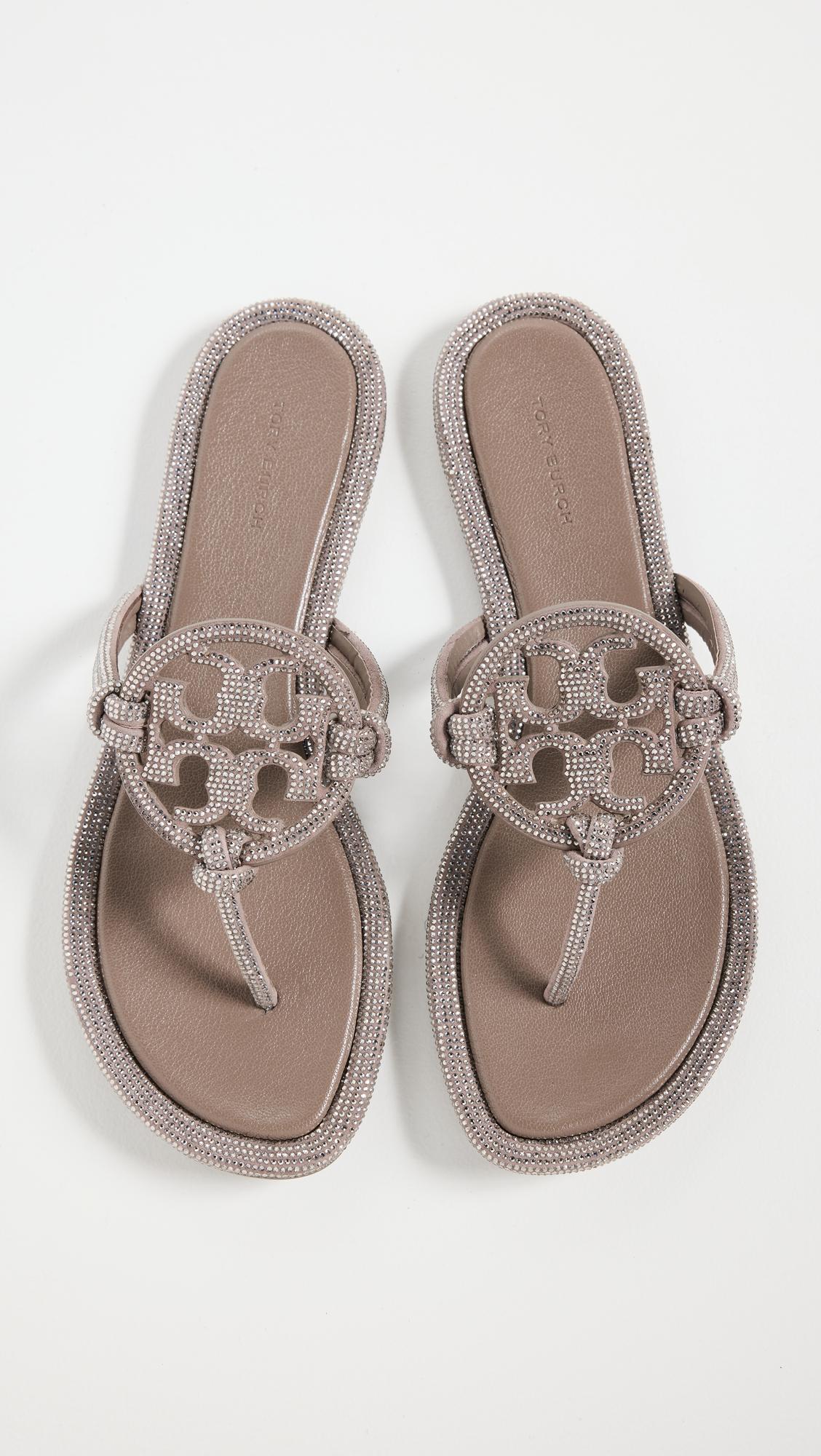 Miller Knotted Pave Sandals by TORY BURCH