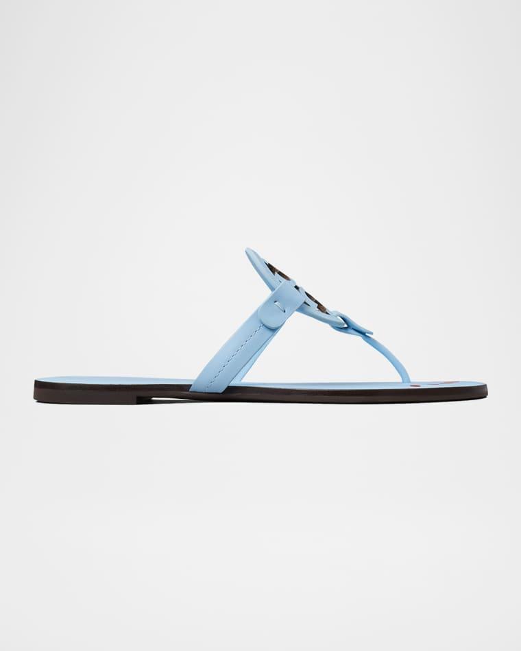 Miller Nail Polish Leather Thong Sandals by TORY BURCH