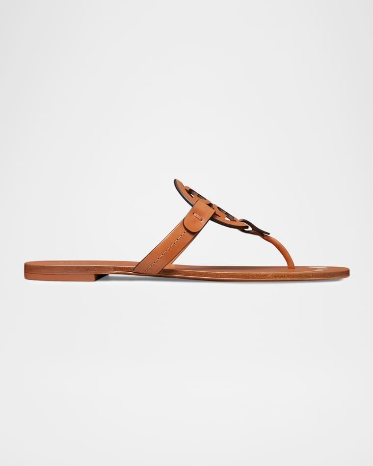 Miller Nail Polish Leather Thong Sandals by TORY BURCH