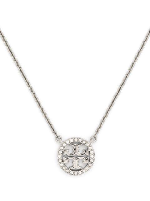 Miller logo-pendant necklace by TORY BURCH