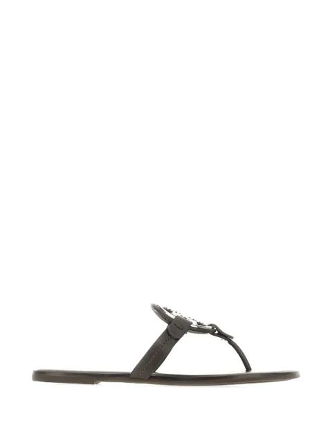 Miller logo-plaque sandals by TORY BURCH