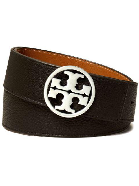 Miller reversible leather belt by TORY BURCH