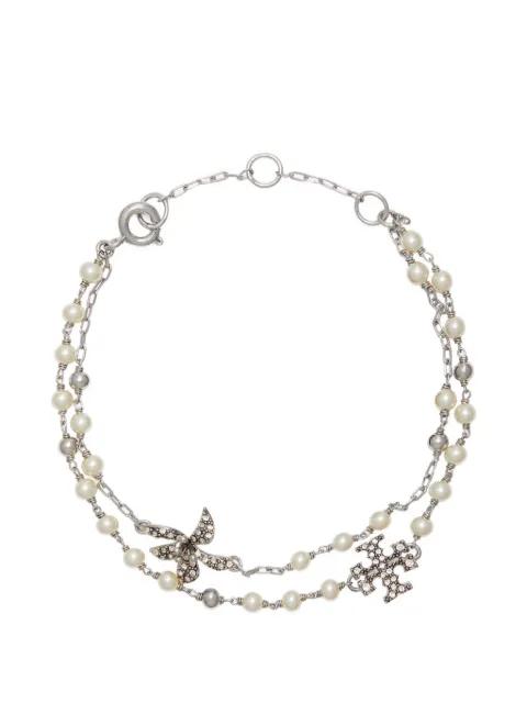 Moondance multi strand pearl bracelet by TORY BURCH