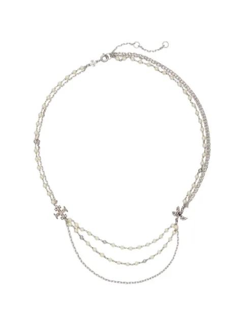 Moondance multi strand pearl necklace by TORY BURCH