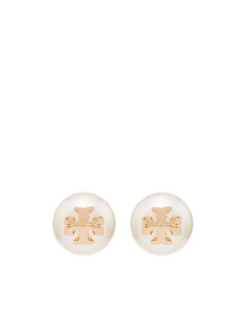 Moondance pearl stud earrings by TORY BURCH