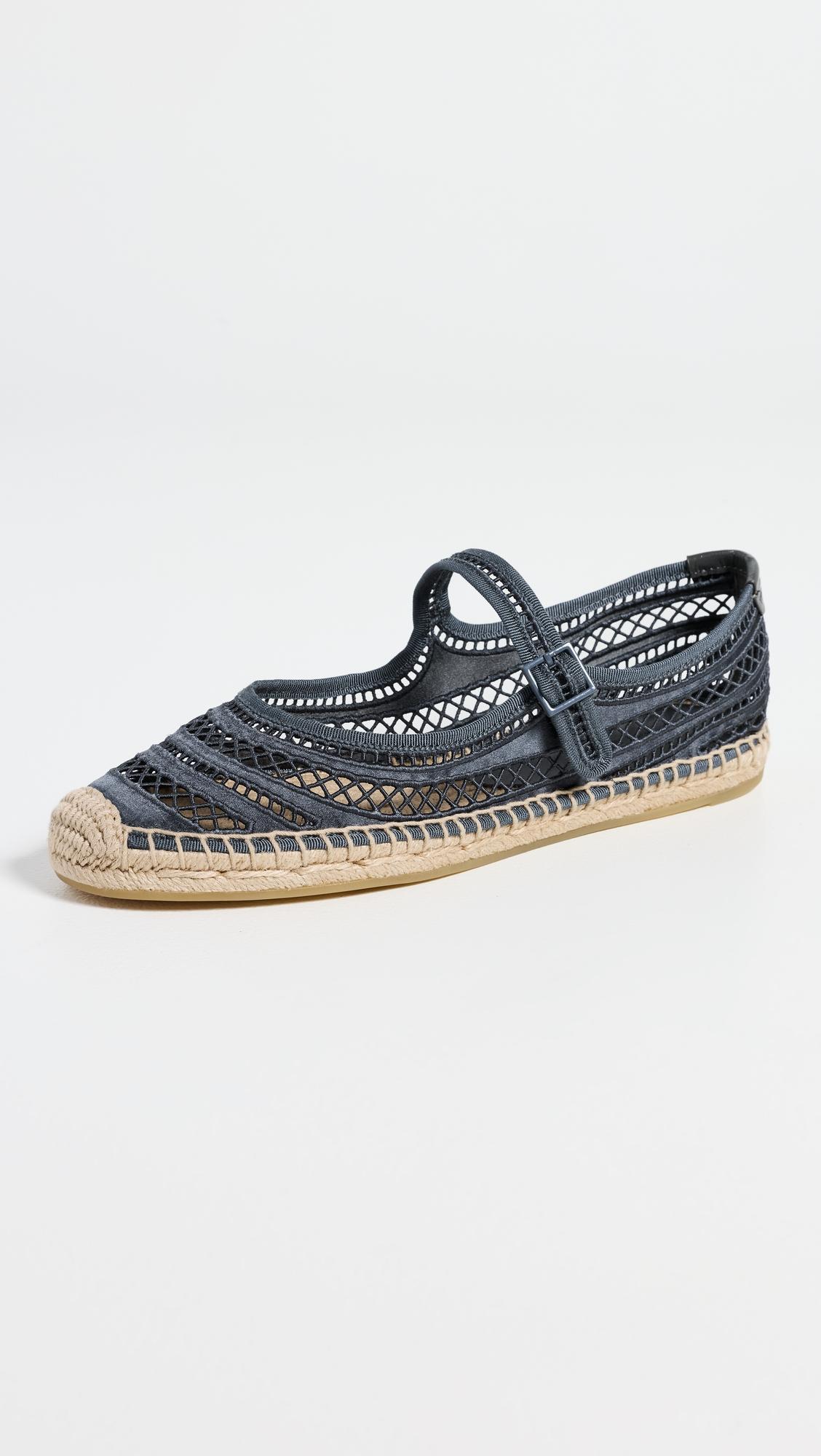 Open Weave Mary Jane Espadrilles by TORY BURCH