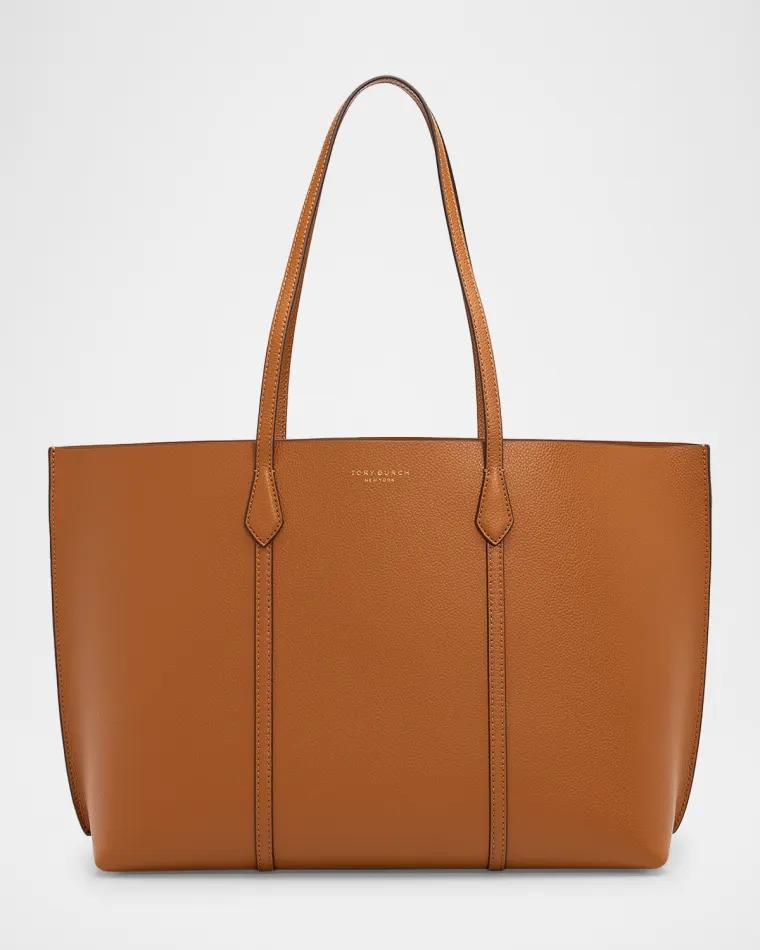 Perry Leather Tote Bag by TORY BURCH