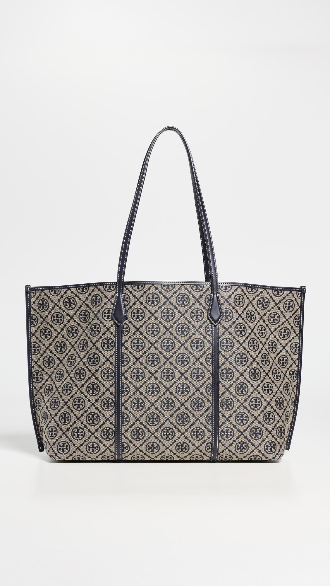 Perry T Monogram Tote by TORY BURCH