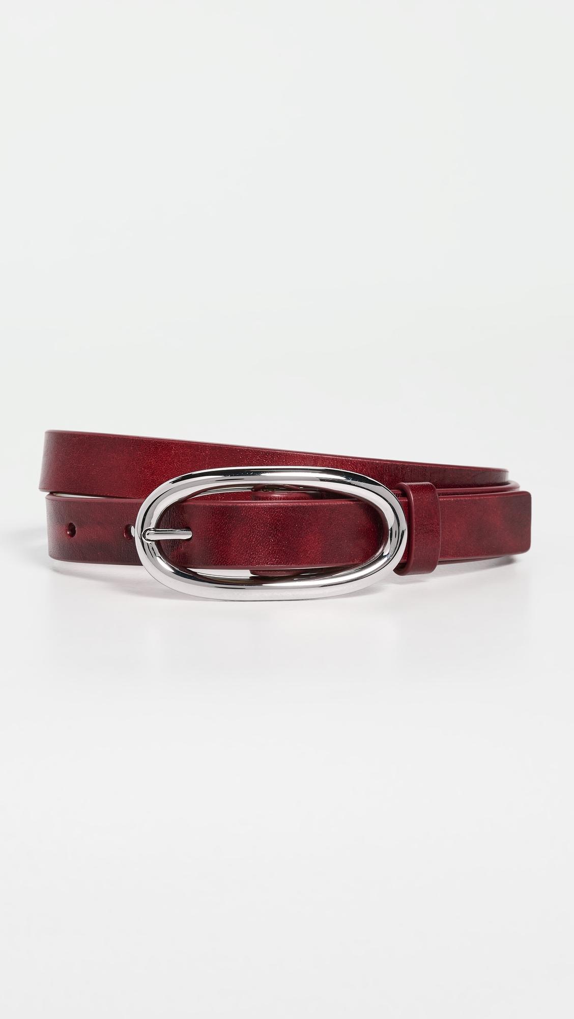 Pierced Large Buckle Belt by TORY BURCH