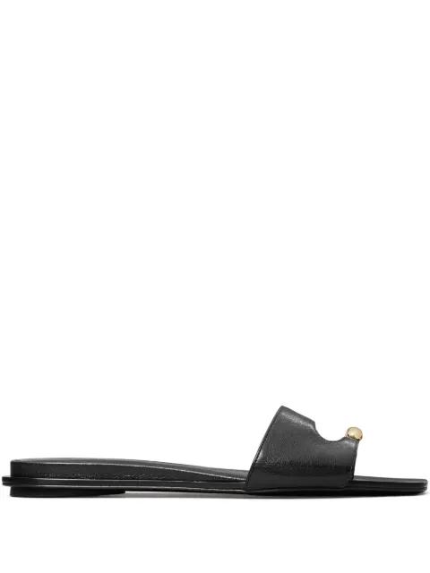 Pierced flat sandals by TORY BURCH