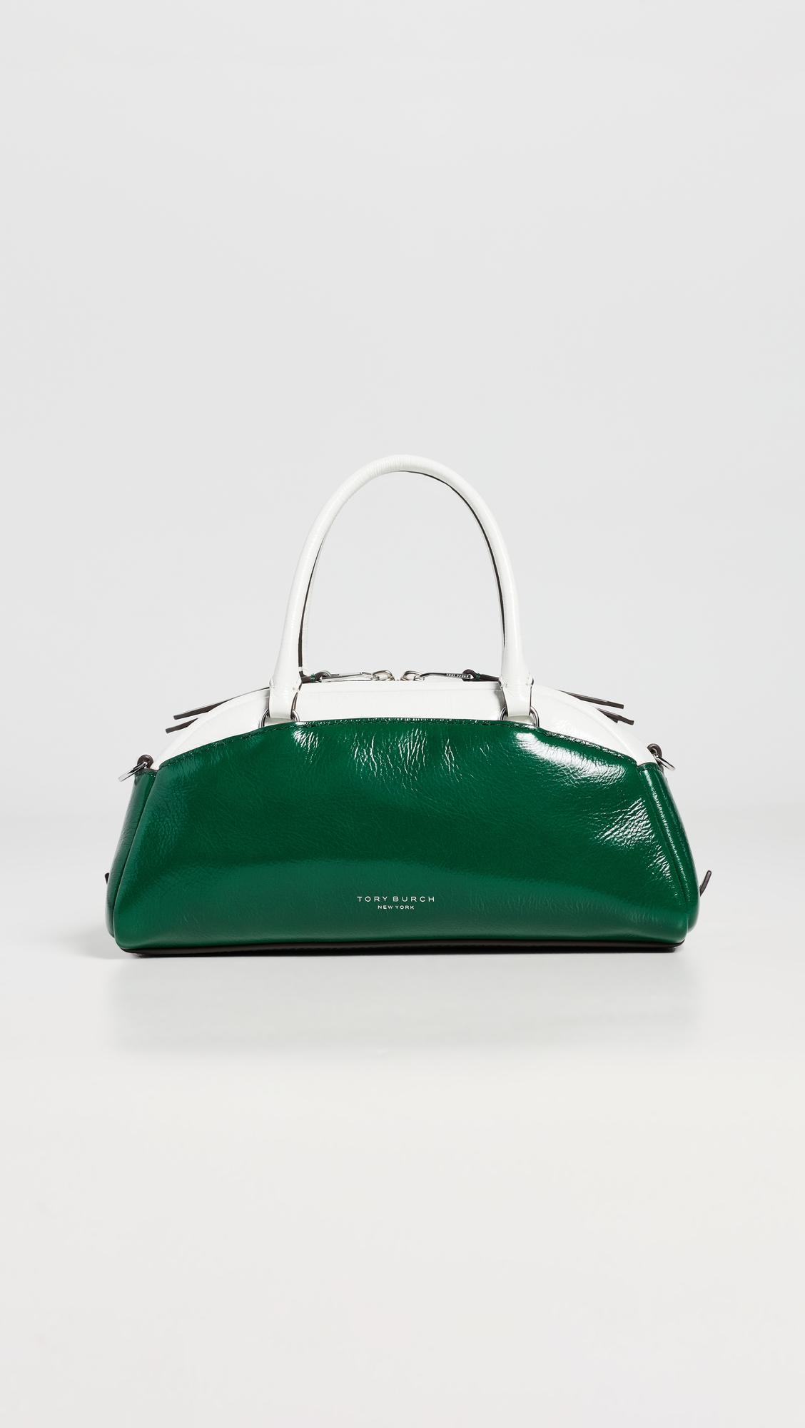 Racer Colorblock Small Satchel by TORY BURCH