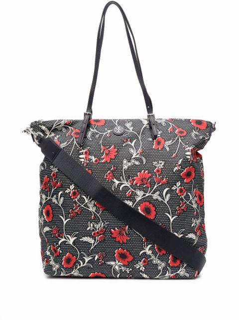 Retro Block Print tote bag by TORY BURCH