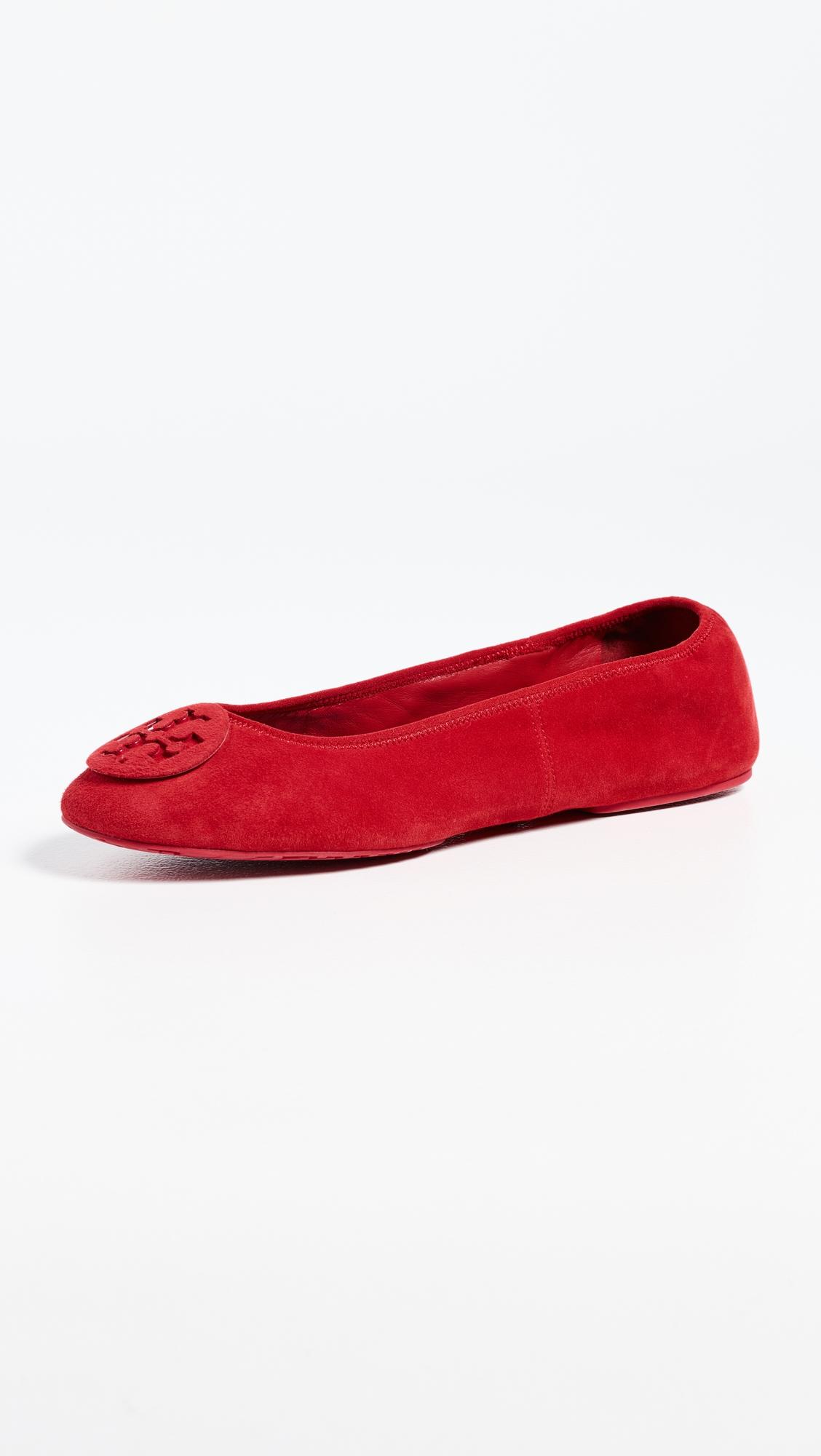 Reva Travel Ballet Flats by TORY BURCH