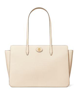 Robinson Pebbled Leather Tote by TORY BURCH