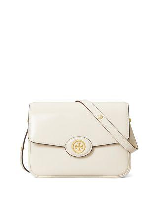 Robinson Spazzolato Leather Convertible Shoulder Bag by TORY BURCH