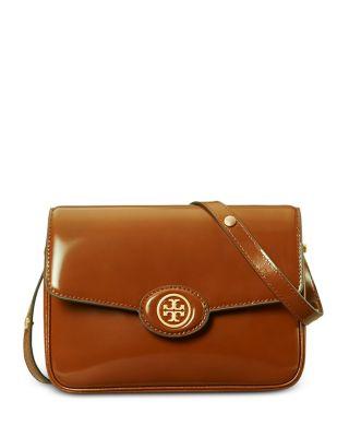 Robinson Spazzolato Leather Convertible Shoulder Bag by TORY BURCH