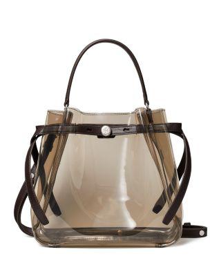 Romy Clear Bucket Bag by TORY BURCH