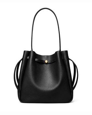 Romy Leather Large Bucket Bag by TORY BURCH