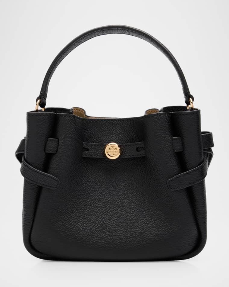 Romy Mini Grain Leather Bucket Bag by TORY BURCH