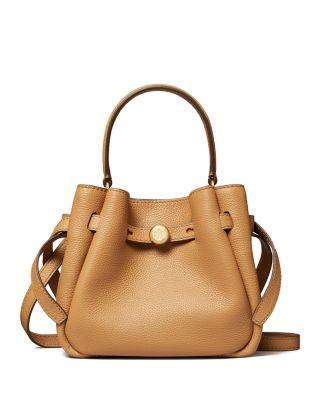 Romy Mini Leather Crossbody Bucket Bag by TORY BURCH