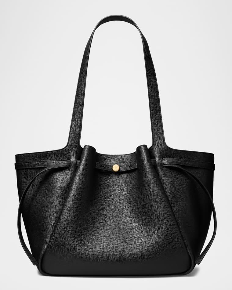 Romy Pebbled Leather Tote Bag by TORY BURCH