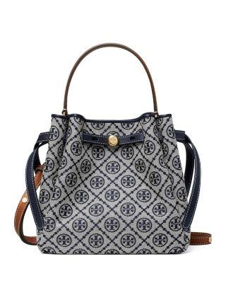 Romy T Monogram Bucket Bag by TORY BURCH