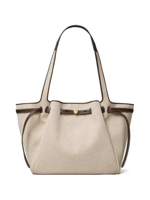 Romy canvas tote by TORY BURCH