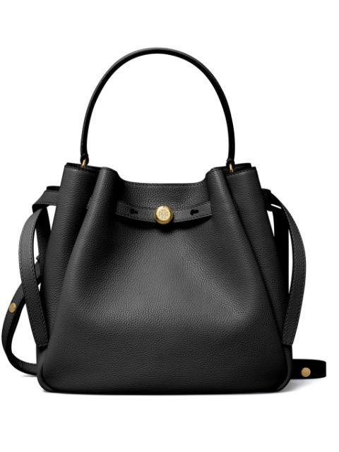 Romy leather bucket bag by TORY BURCH