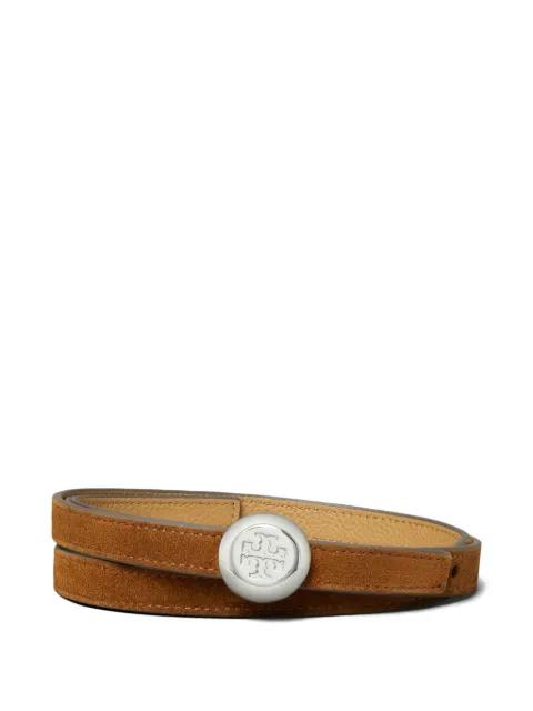 Romy reversible suede belt by TORY BURCH